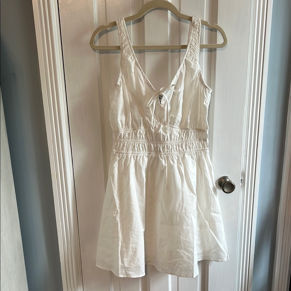 Steve Madden White Sleeveless Dress